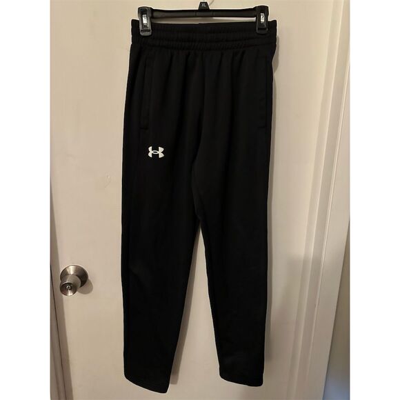 Under Armour Men's Black Joggers Size S Athleisure Workout Pants - Picture 1 of 5